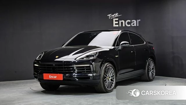 Porsche Cayenne (PO536) 2022 Черный из Кореи