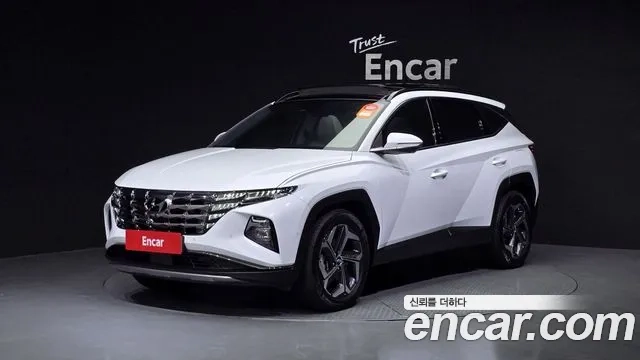 Hyundai Tucson Hybrid (NX4) 2023 Белый из Кореи