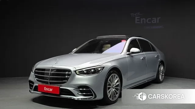 Mercedes-Benz S-Class W223 2021 Серебристо-серый из Кореи