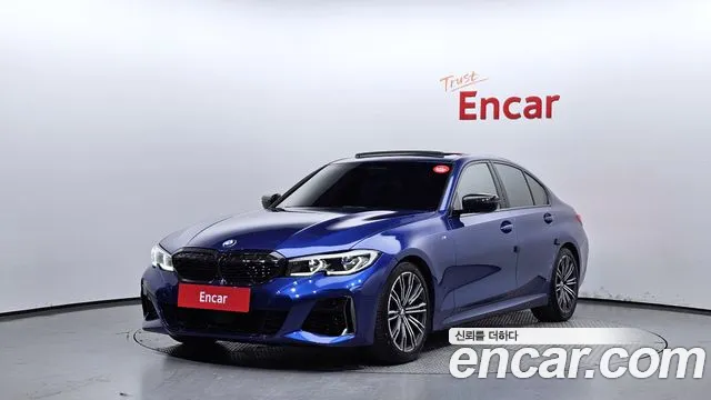 BMW 3 Series (G20) 2019 Синий из Кореи