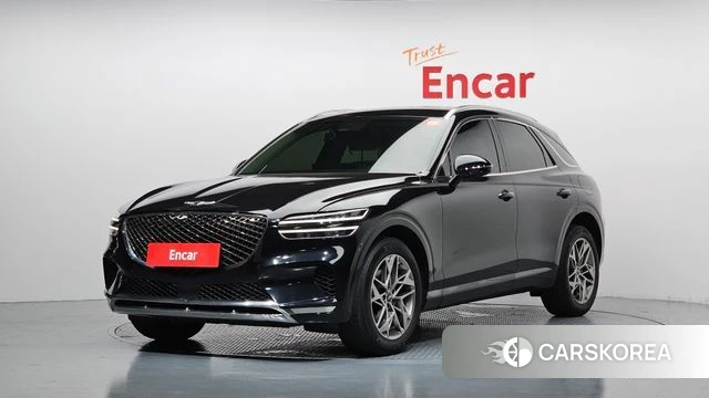 Genesis GV70 2021 Черный из Кореи