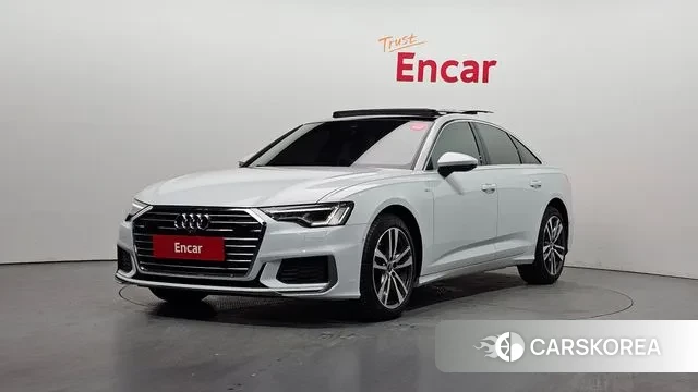 Audi A6 (C8) 2022 Белый из Кореи