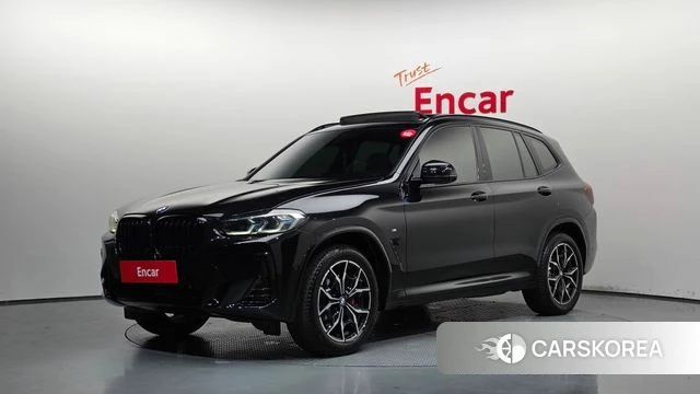 BMW X3 (G01) 2023 Черный из Кореи