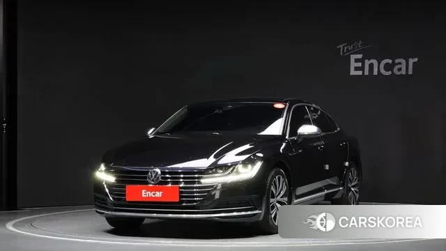 Volkswagen Arteon 2019 Черный из Кореи
