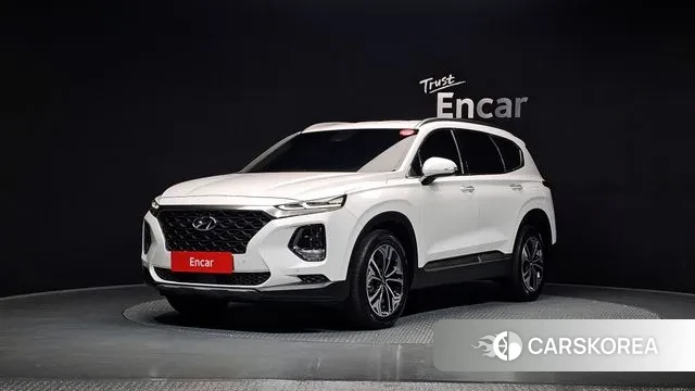 Hyundai Santa Fe TM 2018 Белый из Кореи