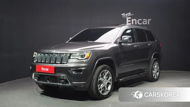 Jeep Grand Cherokee 2021 Серый из Кореи