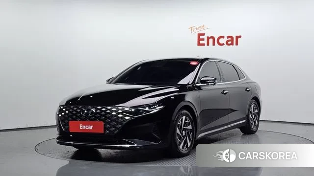 Hyundai The New Grandeur IG Hybrid 2020 Черный из Кореи