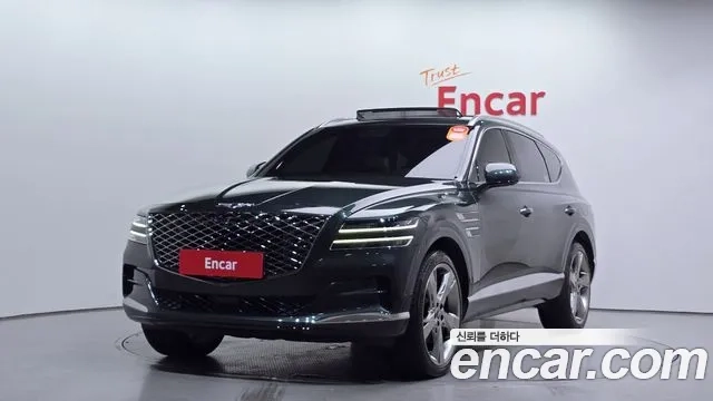 Genesis GV80 2020 Темно-зеленый из Кореи