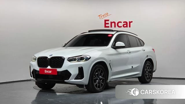 BMW X4 (G02) 2023 Белый из Кореи