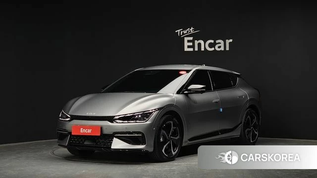 Kia EV6 2022 Серебристо-серый из Кореи