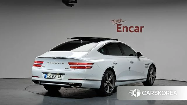 Genesis G80 (RG3) 2021 Белый из Кореи