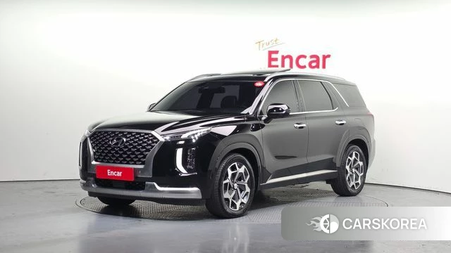 Hyundai Palisade 2021 Черный из Кореи