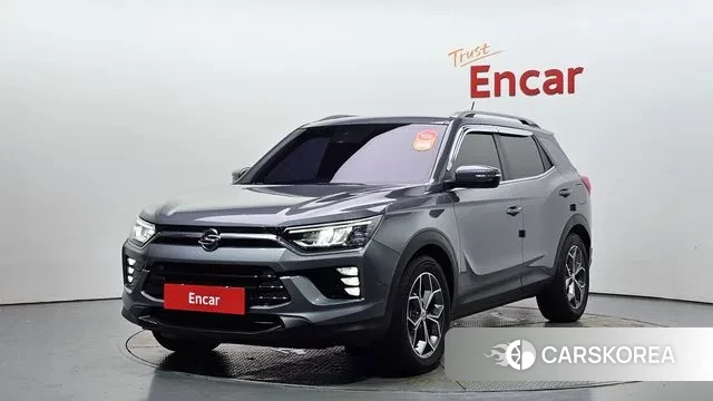 Ssangyong Beautiful Korando 2019 Серый из Кореи