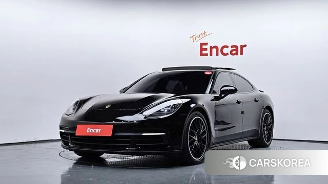 Porsche Panamera (971) 2018 Черный из Кореи