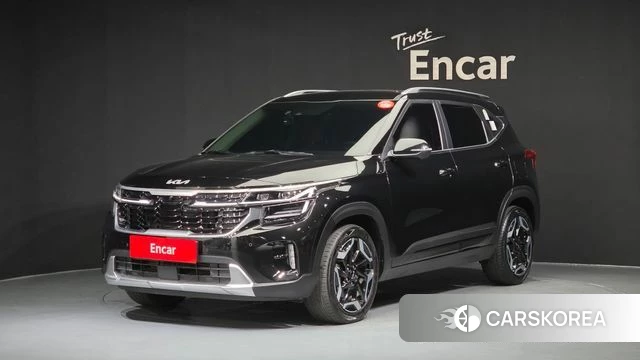 Kia The New Seltos 2024 Черный из Кореи