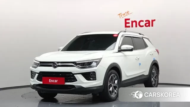 Ssangyong Beautiful Korando 2019 Белый из Кореи