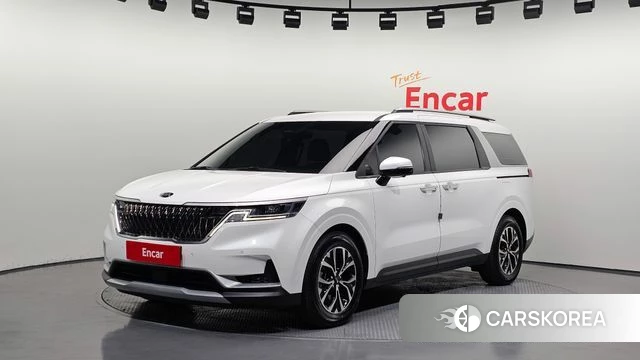 Kia Carnival 4th generation 2021 Белый из Кореи