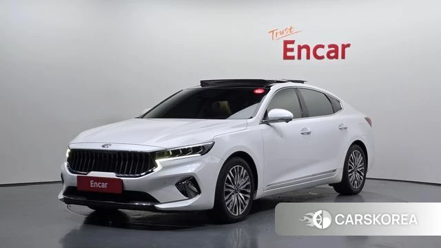 Kia K7 Premier Hybrid 2020 Белый из Кореи