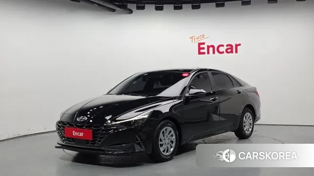 Hyundai Avante (CN7) 2020 Черный из Кореи