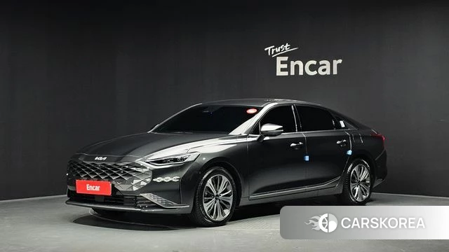 Kia K8 Hybrid 2023 Серый из Кореи