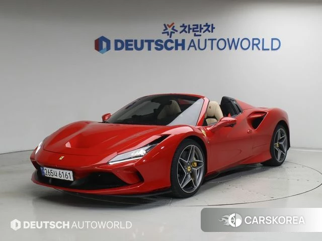 Ferrari F8 Spider 2022 Красный из Кореи