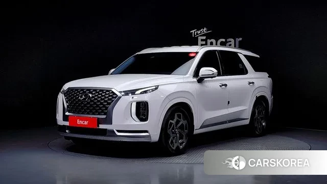 Hyundai Palisade 2021 Белый из Кореи