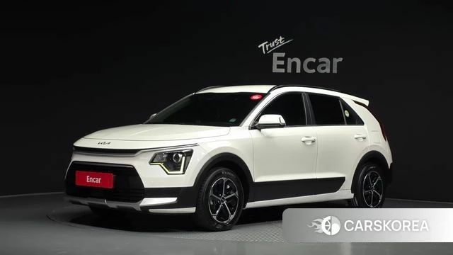 Kia Di Ol Nu Niro 2022 Белый из Кореи