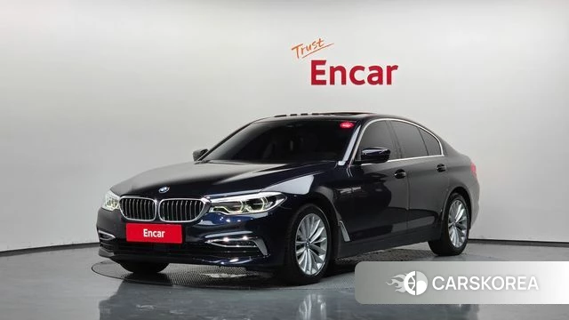 BMW 5 Series (G30) 2019 Синий из Кореи