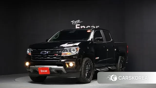 Chevrolet (GM Daewoo) Real New Colorado 2020 Черный из Кореи