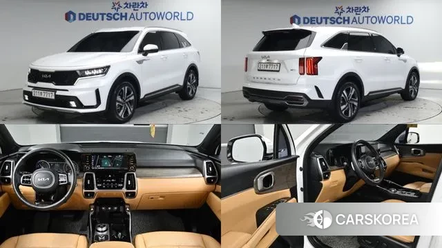 Kia Sorento 4th Generation 2021 Белый из Кореи