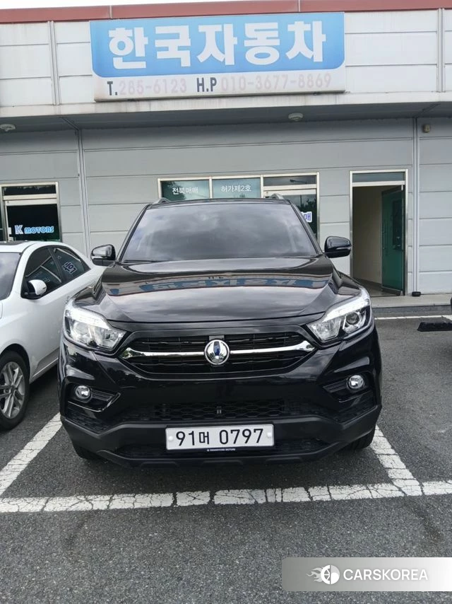 Ssangyong Rexton Sports 2019 Черный из Кореи