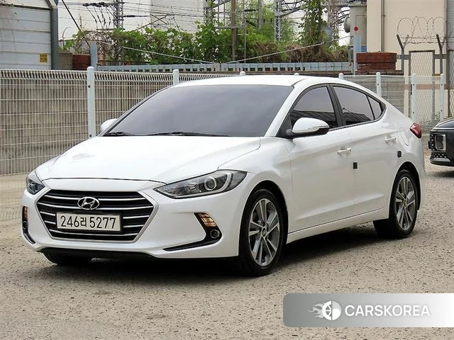 Hyundai Avante AD 2018 Белый из Кореи