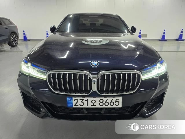 BMW 5 Series (G30) 2022 Синий из Кореи