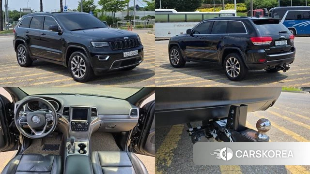 Jeep Grand Cherokee 2018 Черный из Кореи
