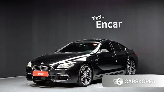 BMW 6 Series (F12) 2018 Черный из Кореи