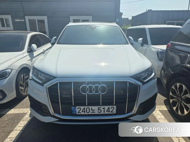 Audi Q7 (4M) 2022 Белый из Кореи