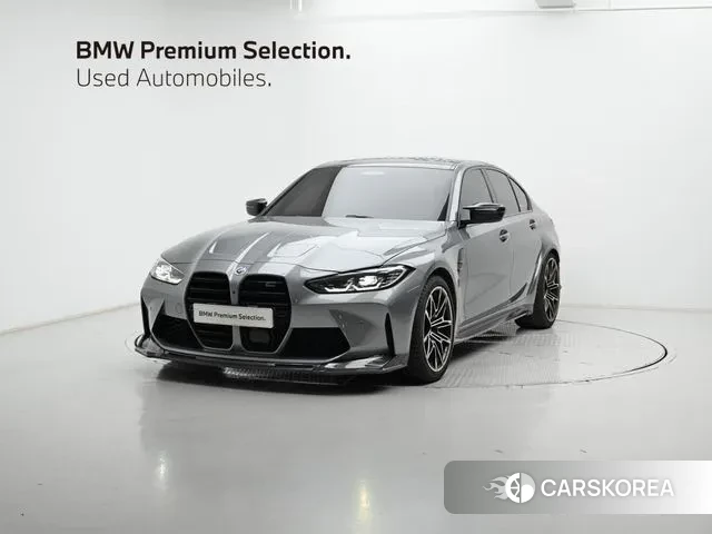 BMW M3 (G80) 2022 Серебряный из Кореи