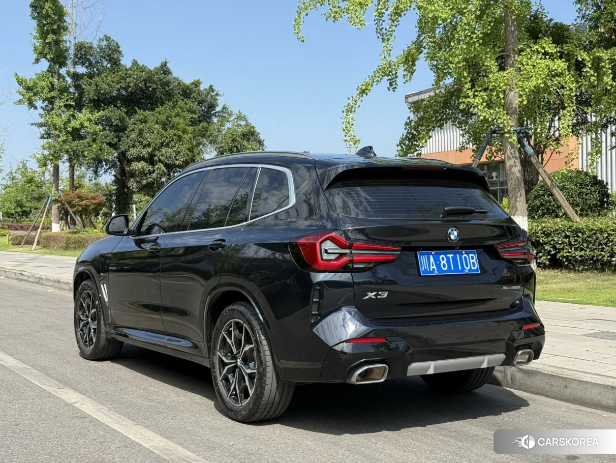 BMW X3 2021 Черный из Китая