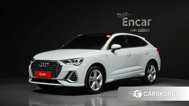 Audi Q3 (F3) 2020 Белый из Кореи