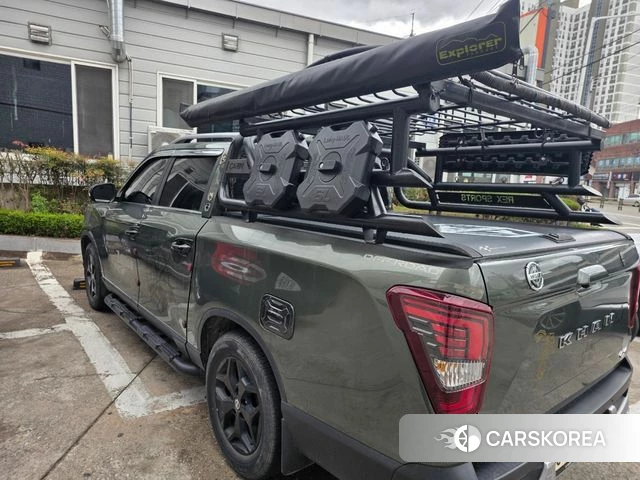 Ssangyong The New Rexton Sports Cannes 2022 Темно-зеленый из Кореи