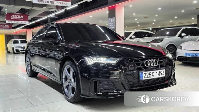 Audi A6 (C8) 2025 Черный из Кореи