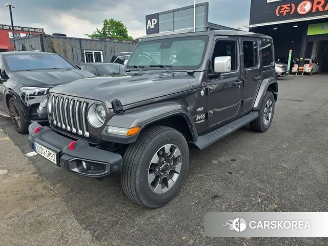 Jeep Wrangler (JL) 2022 Серый из Кореи