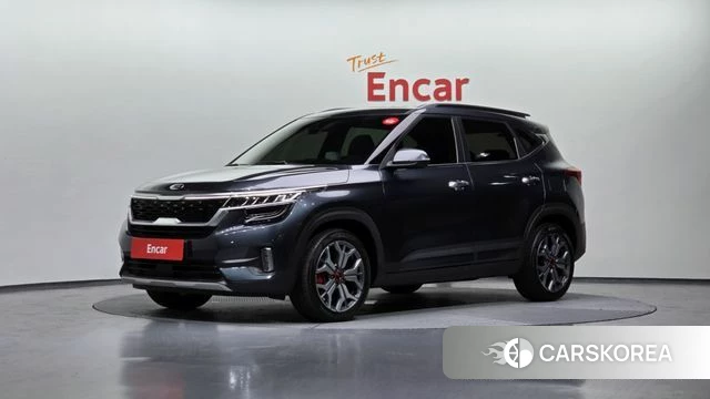 Kia Seltos 2020 Серый из Кореи