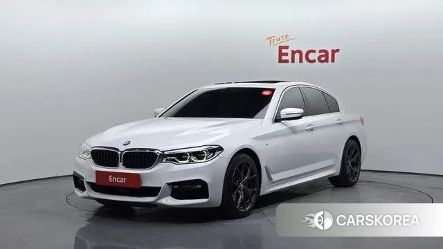 BMW 5 Series (G30) 2018 Белый из Кореи