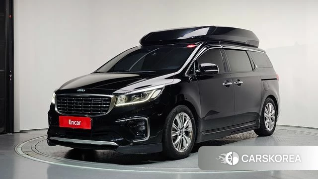 Kia The New Carnival 2018 Черный из Кореи
