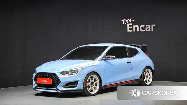 Hyundai Veloster (JS) 2020 Небесно-голубой из Кореи