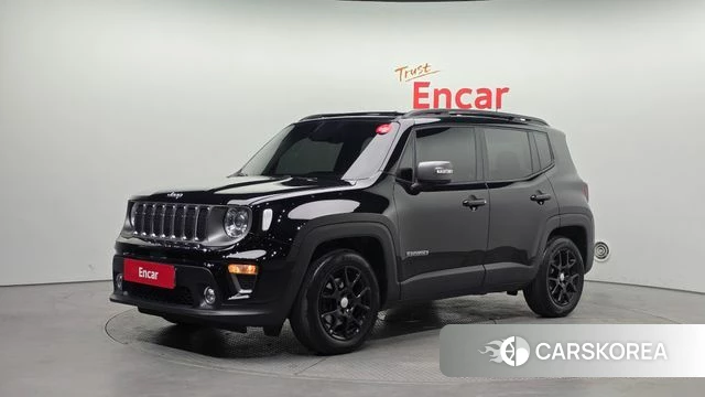 Jeep Renegade 2019 Черный из Кореи