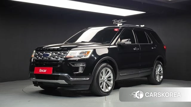 Ford Explorer 2019 Черный из Кореи