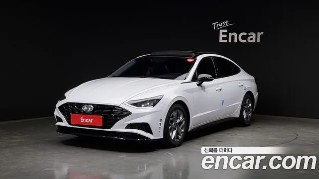 Hyundai Sonata (DN8) 2019 Белый из Кореи