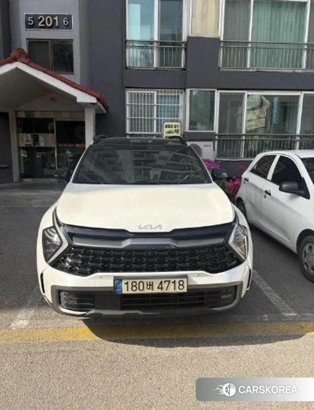 Kia Sportage 5th Generation Hybrid 2022 Белый из Кореи
